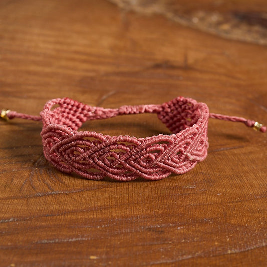 Big Heart - Cuff Bracelet - Art Anna MacrameCuff Bracelet