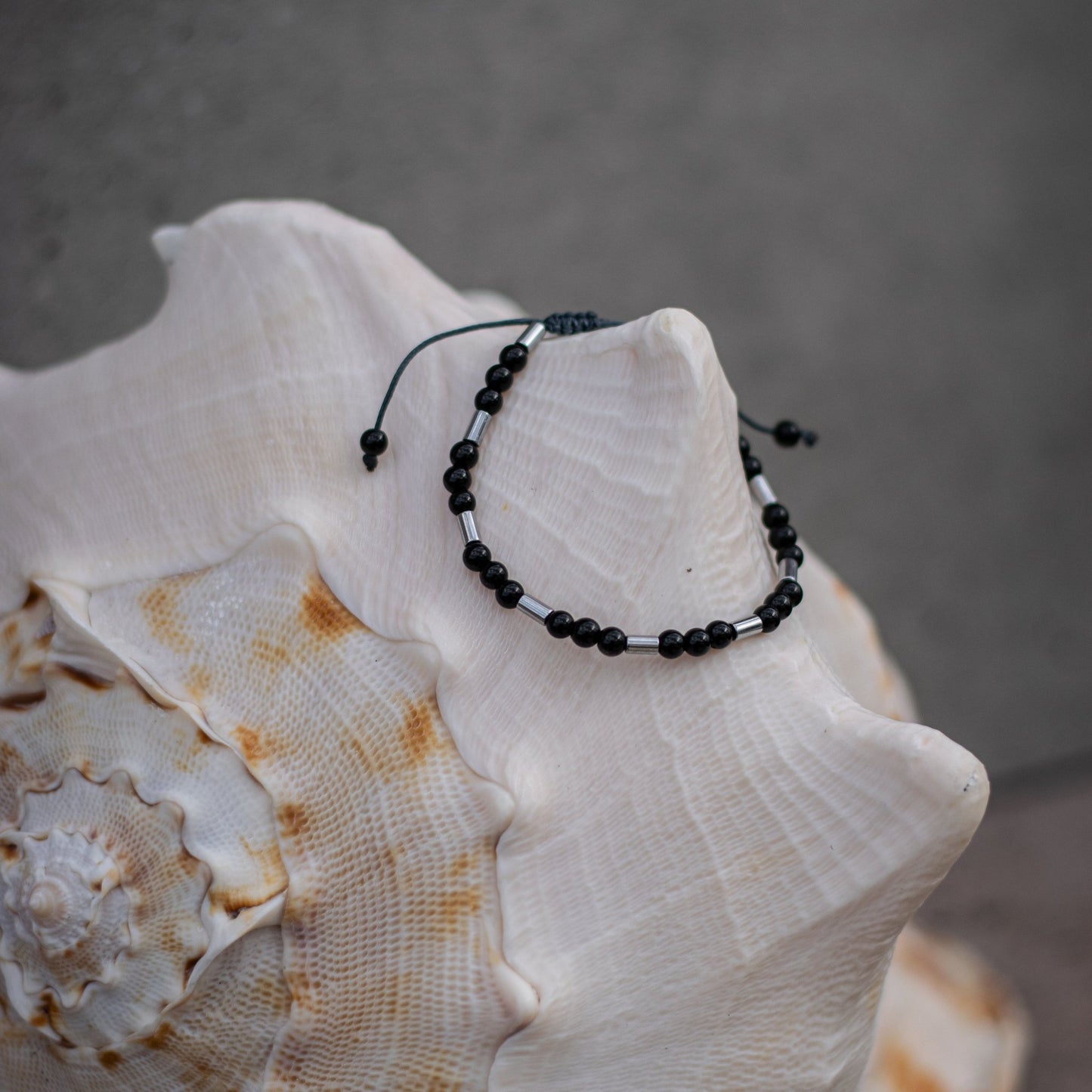 Black Onyx Bracelet - Art Anna MacrameBracelet