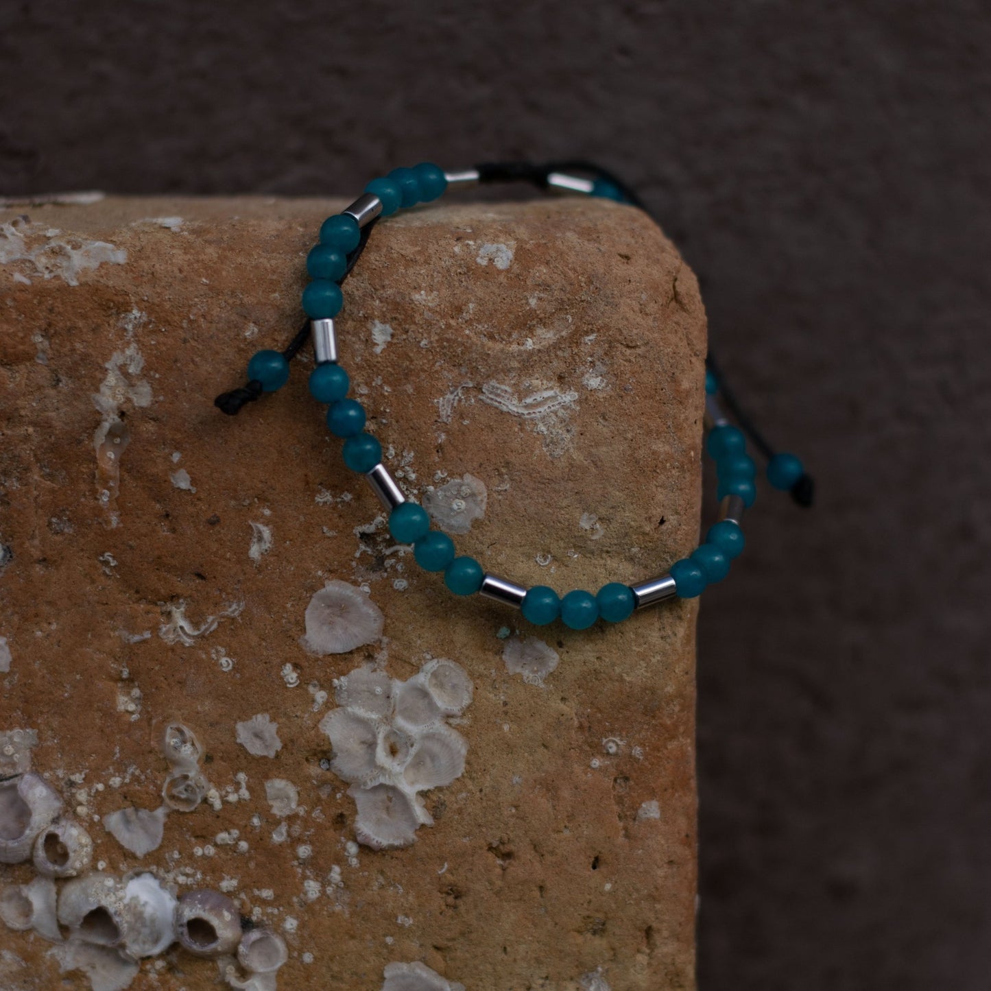 Blue Agate Bracelet - Art Anna MacrameBracelet