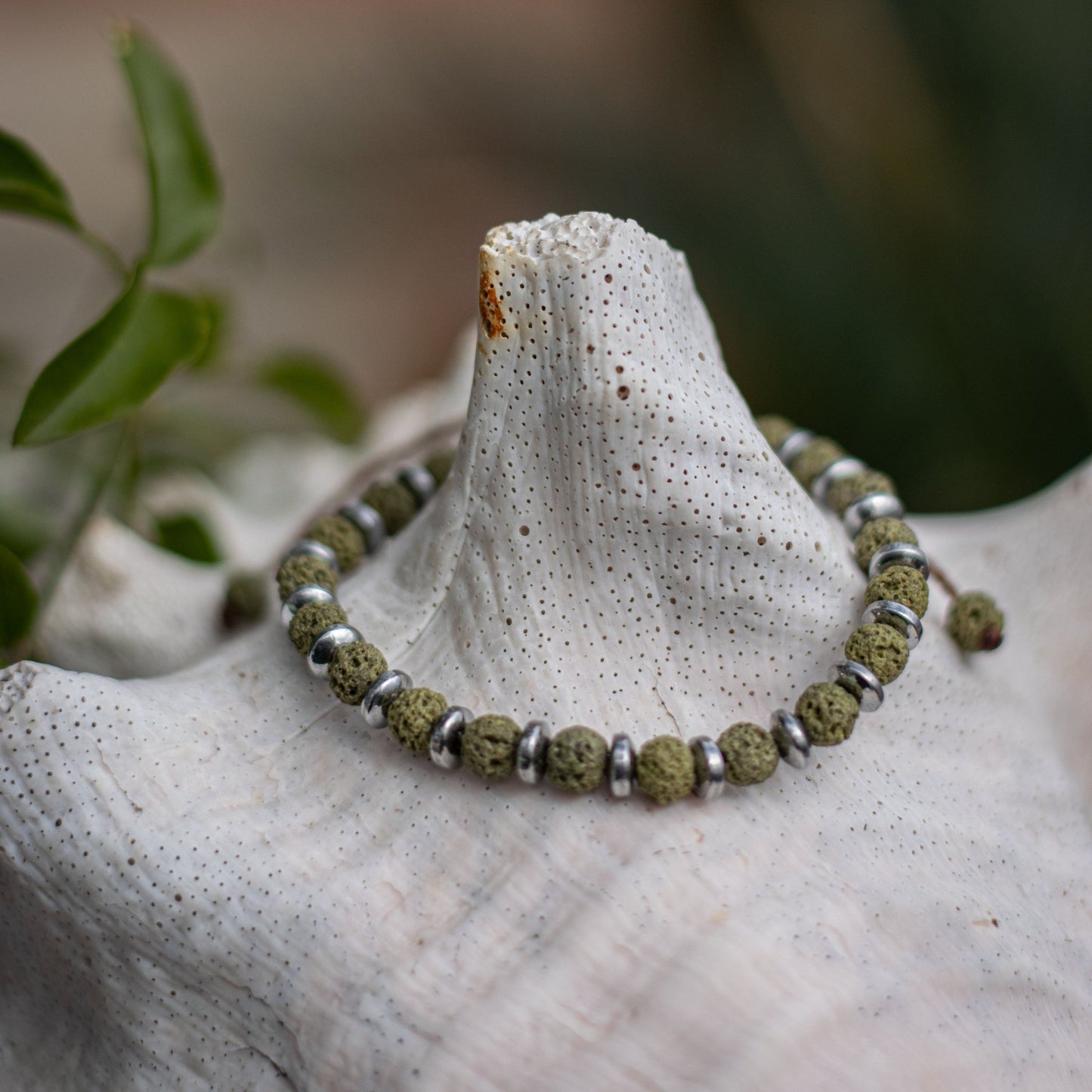 Green Lava Βracelet - Art Anna MacrameBracelet