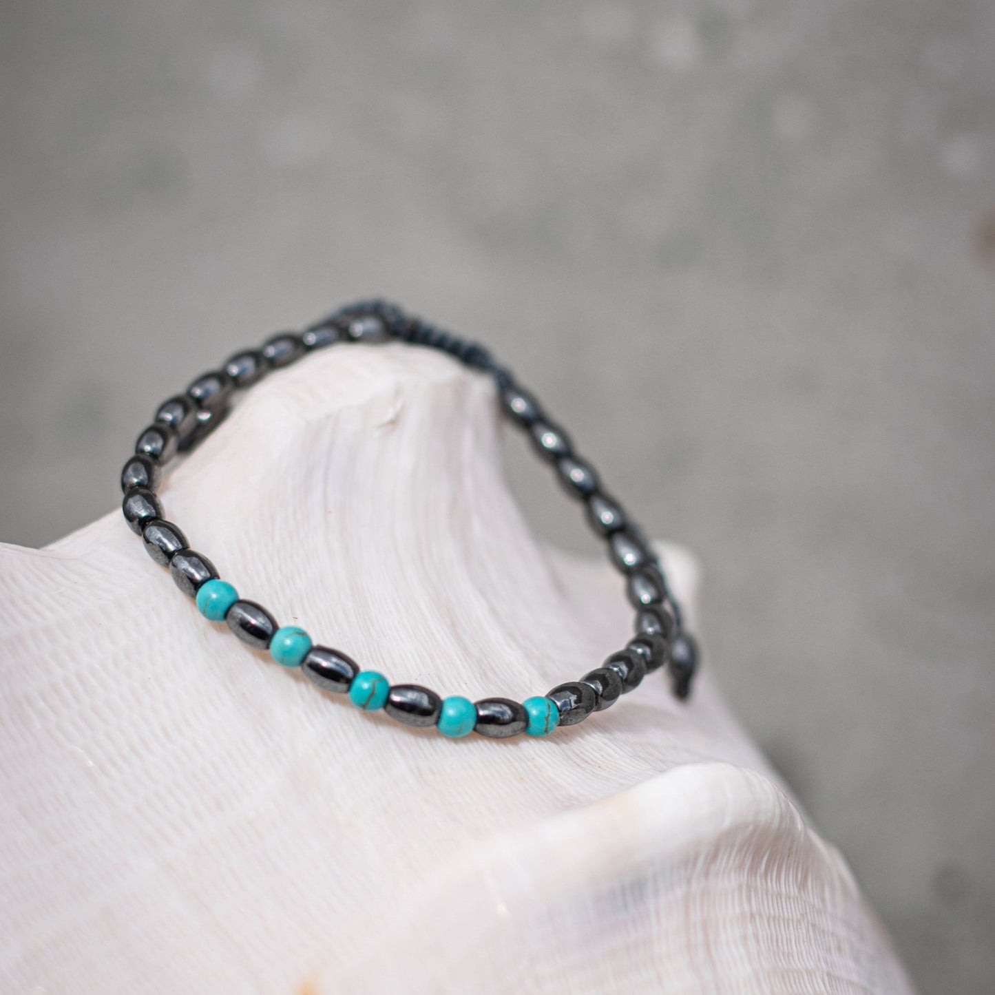 Howlite Bracelet - Art Anna MacrameBracelet