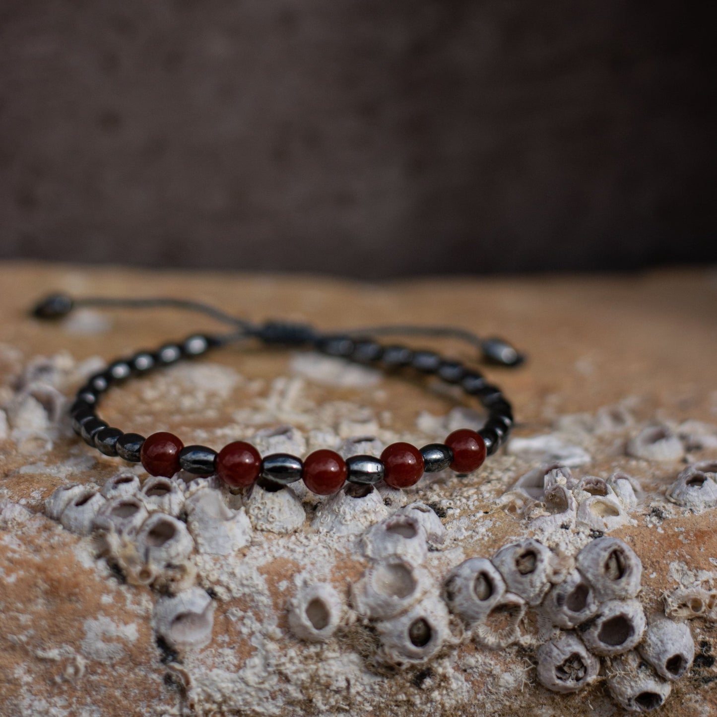Kornelian Bracelet - Art Anna MacrameBracelet