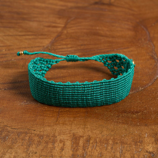 Lagoon - Art Anna MacrameBracelet