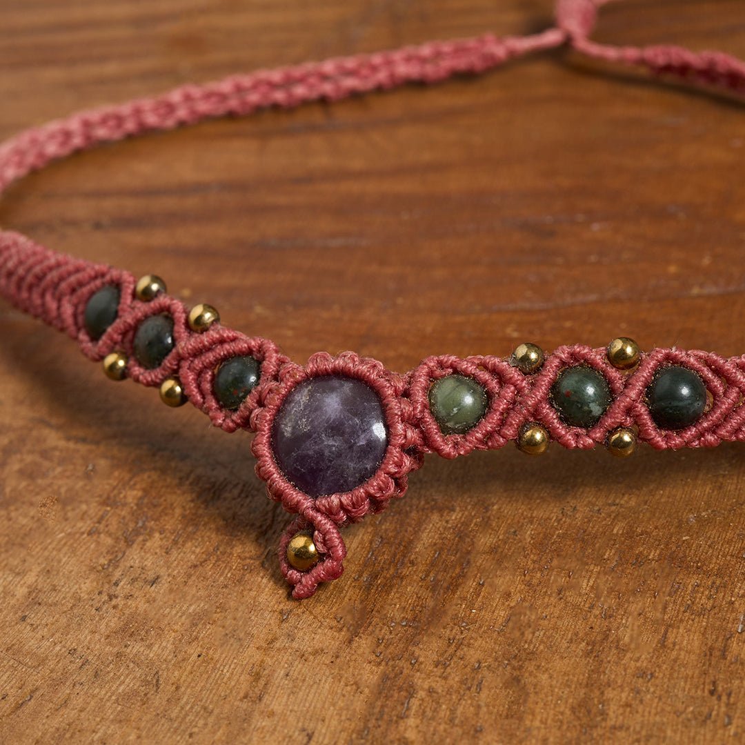 Lona Neclaces Somon - Art Anna MacrameNecklaces