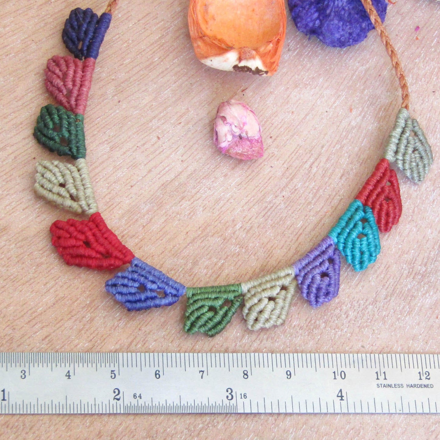 Rainbow Dots - Art Anna MacrameNecklaces
