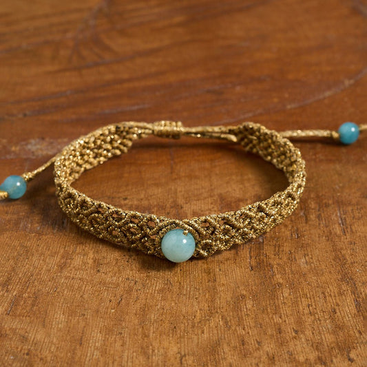 Sant Bacelet - Art Anna MacrameCuff Bracelet