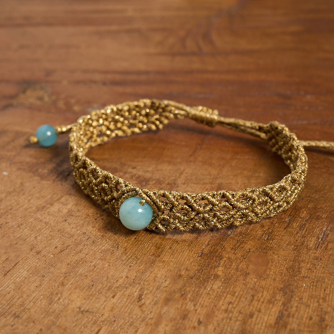 Sant Bacelet - Art Anna MacrameCuff Bracelet