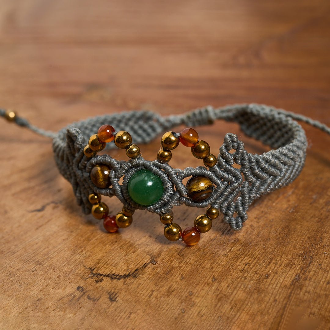 Turini - Art Anna MacrameCuff Bracelet