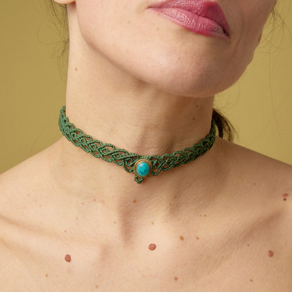 Indy Choker Green