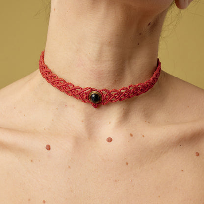 Indy Choker Red