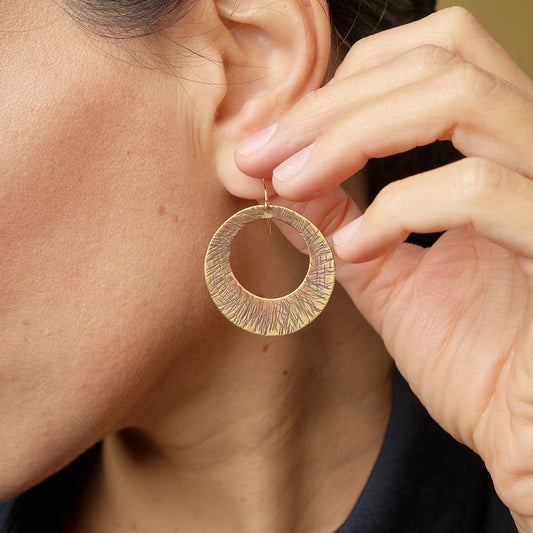 Mara Brass Earring