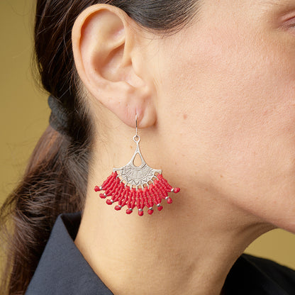 Kiki Red Earring