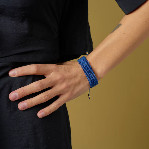 Tea - Thread Cuff Bracelet