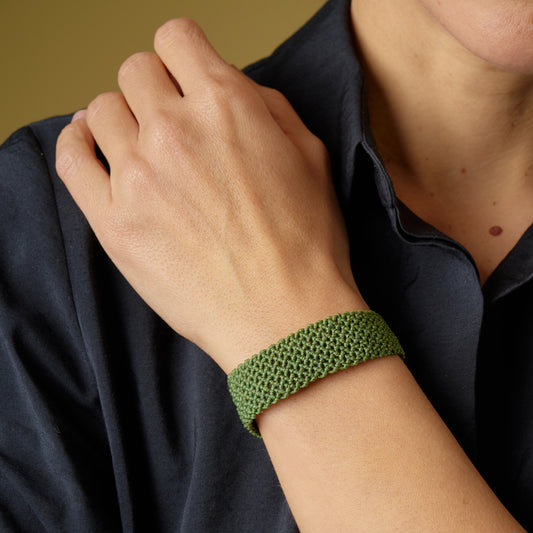 Pinelopi Green - Cuff Bracelet