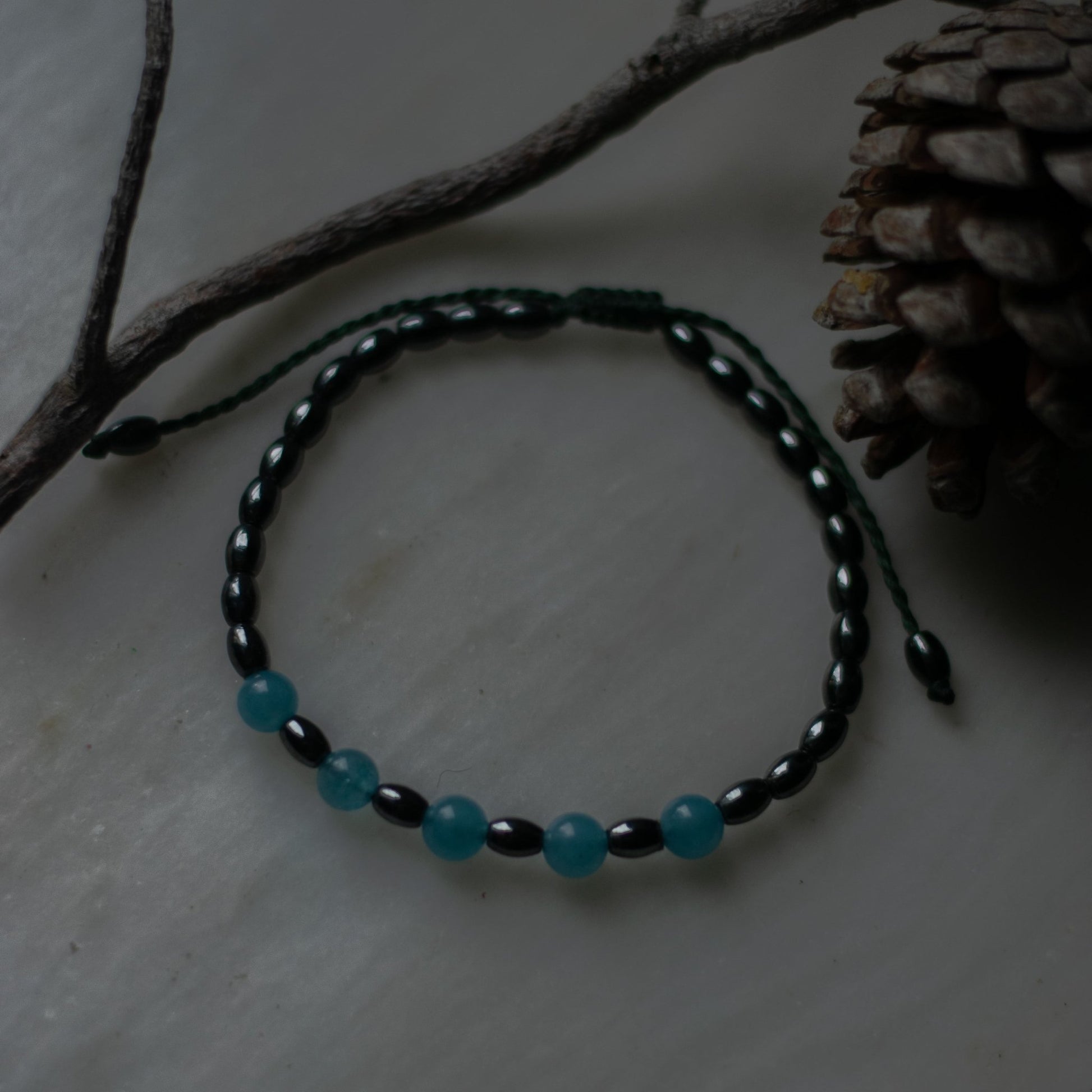 Agate Βracelet - Art Anna MacrameBracelet