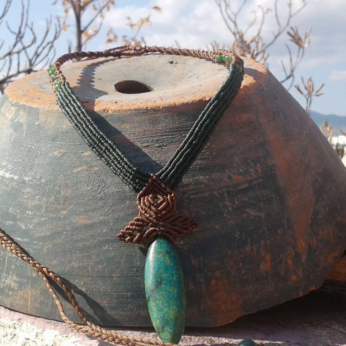 Earth Mother - Art Anna MacrameNecklaces