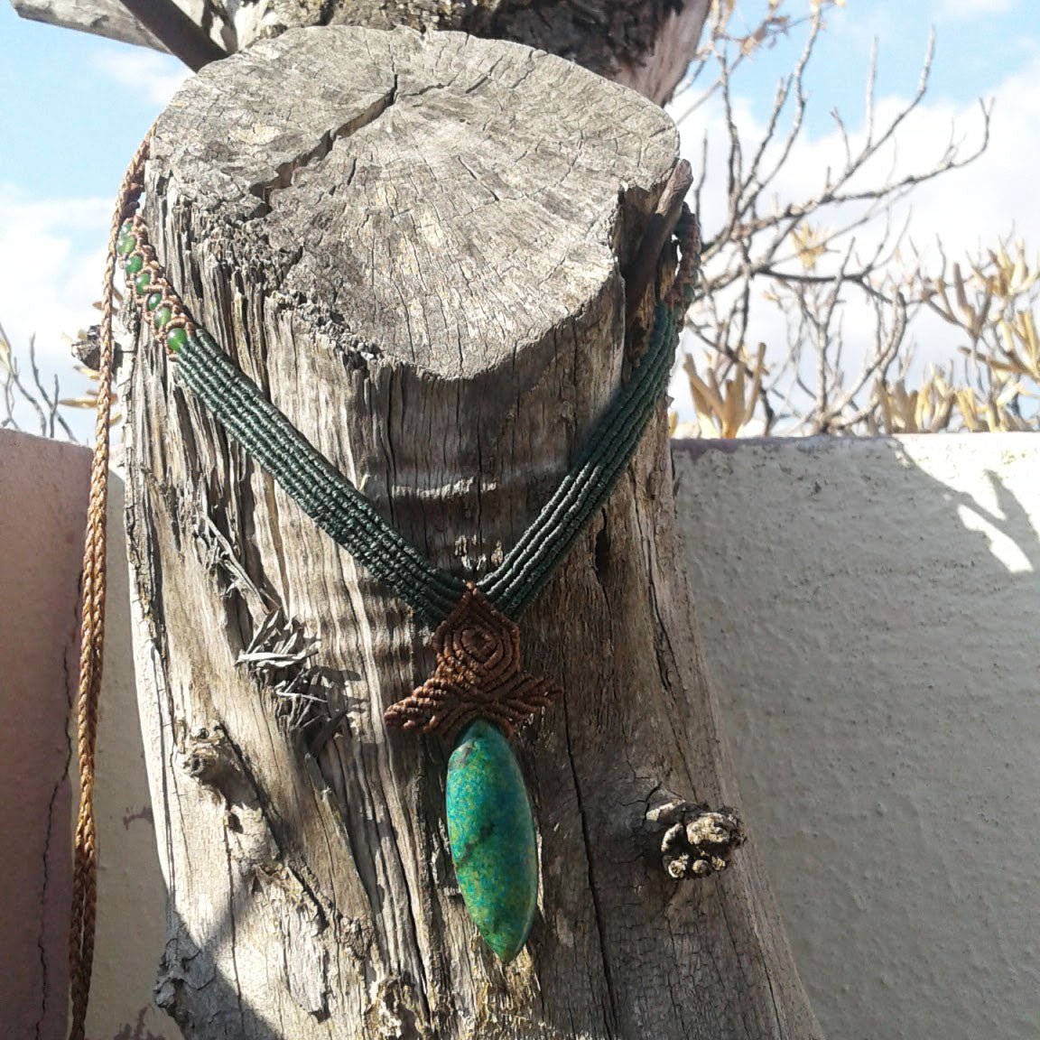 Earth Mother - Art Anna MacrameNecklaces