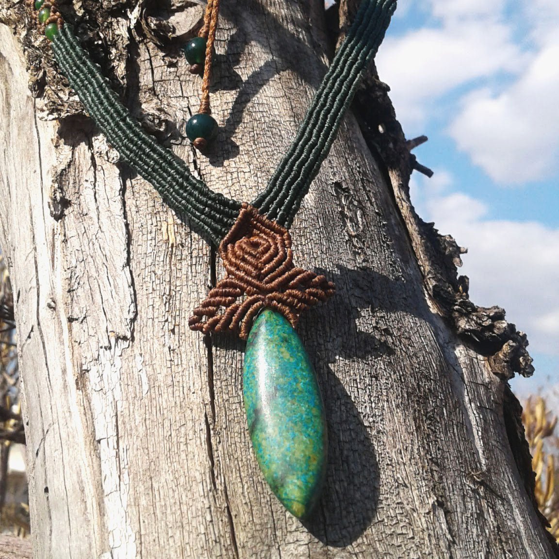 Earth Mother - Art Anna MacrameNecklaces