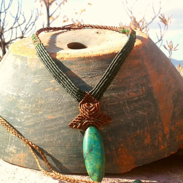 Earth Mother - Art Anna MacrameNecklaces