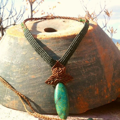 Earth Mother - Art Anna MacrameNecklaces