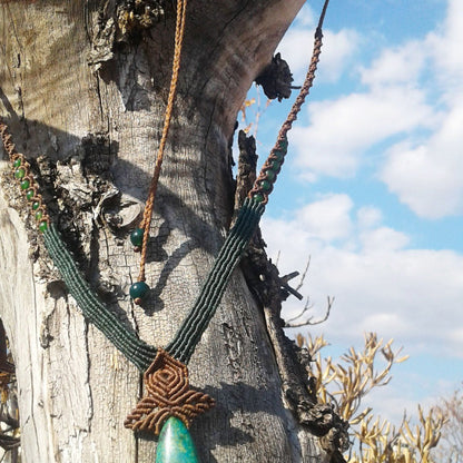 Earth Mother - Art Anna MacrameNecklaces