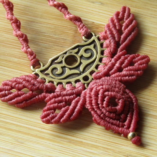 Florita - Art Anna MacramePendant