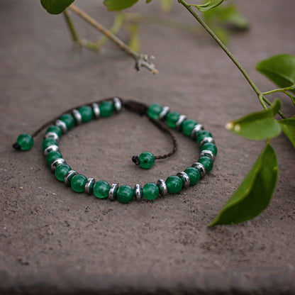 Forest - Art Anna MacrameCuff Bracelet