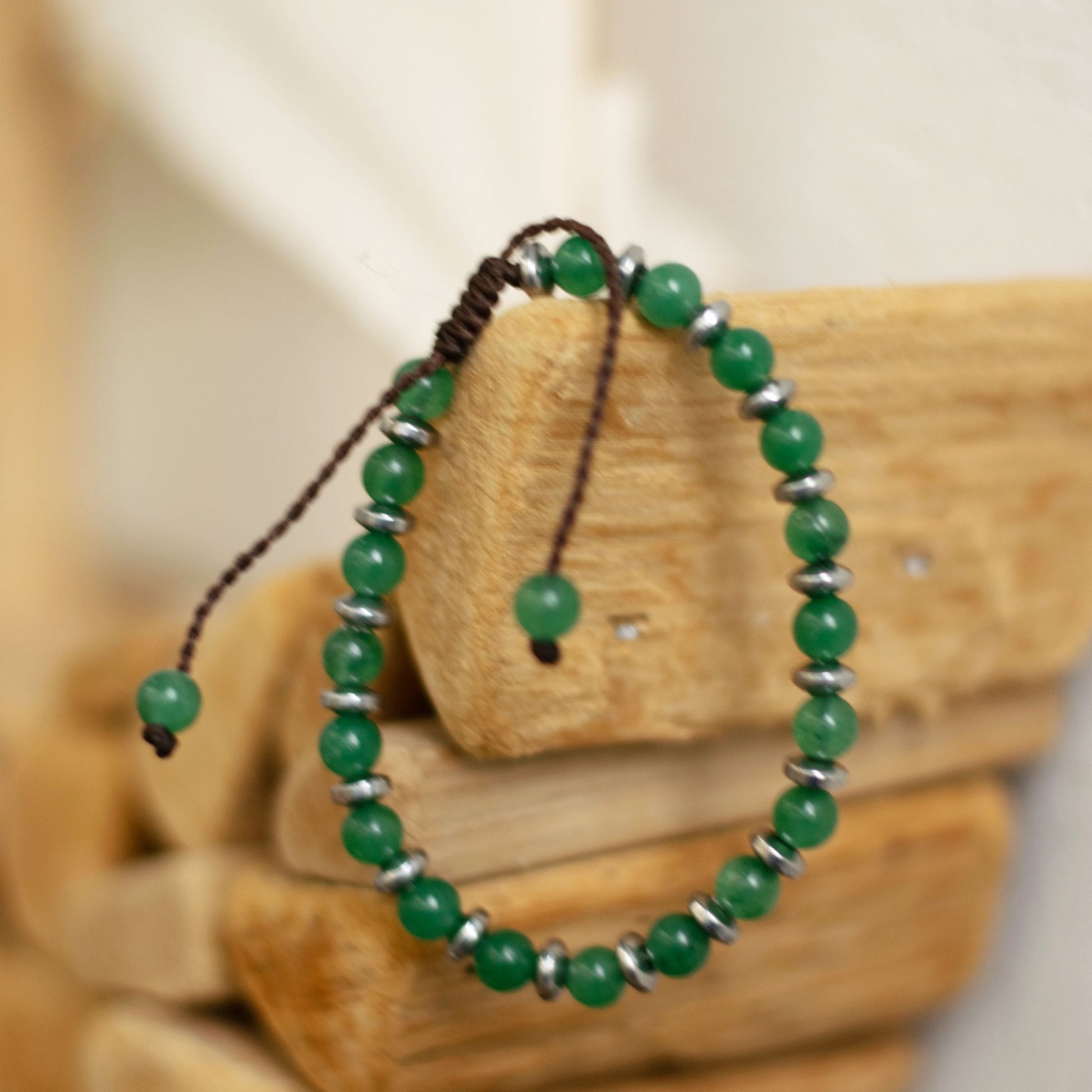 Forest - Art Anna MacrameCuff Bracelet