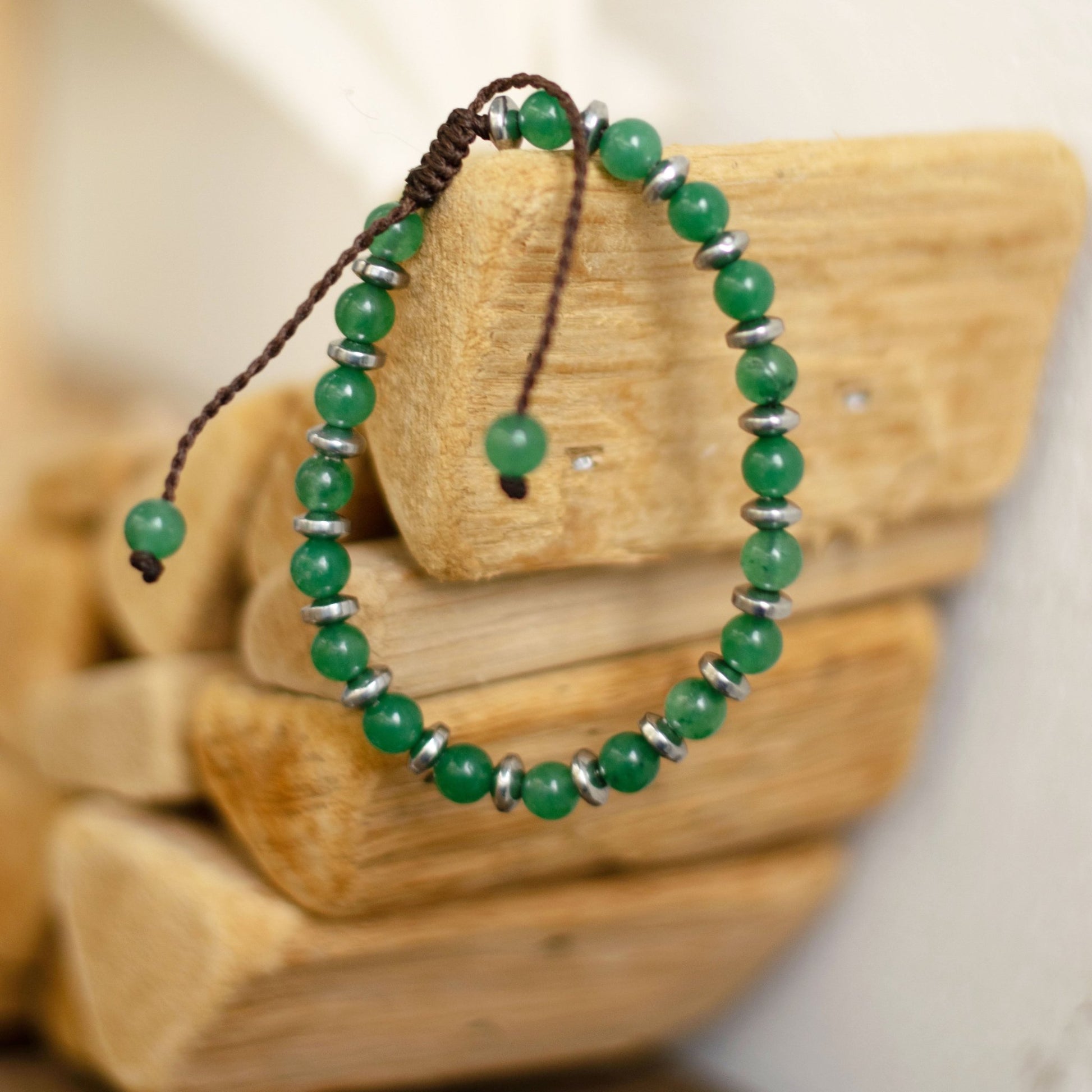 Forest - Art Anna MacrameCuff Bracelet