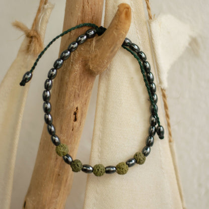 Green Lava - Art Anna MacrameBracelet