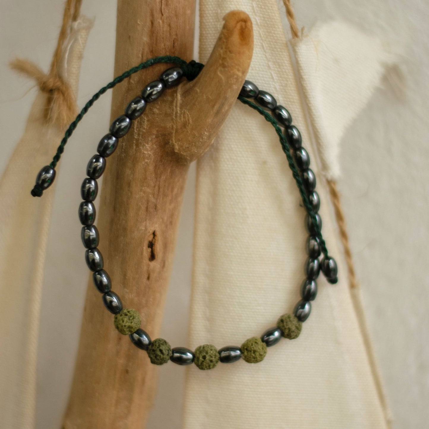 Green Lava - Art Anna MacrameBracelet
