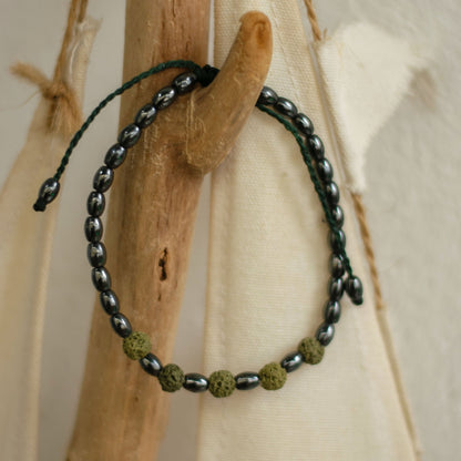 Green Lava - Art Anna MacrameBracelet