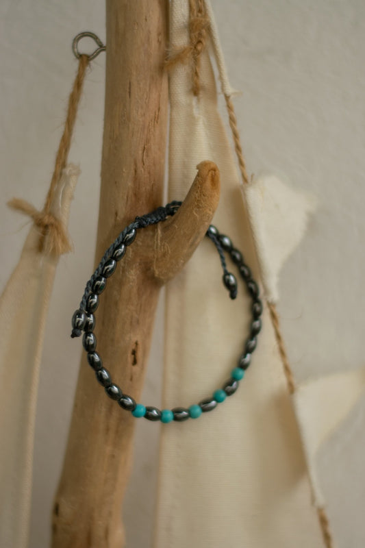 Howlite Bracelet - Art Anna MacrameBracelet
