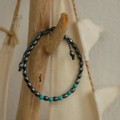 Howlite Bracelet - Art Anna MacrameBracelet