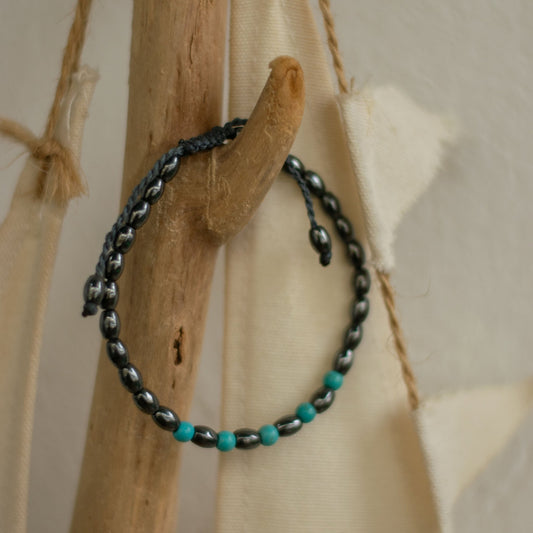 Howlite Bracelet - Art Anna MacrameBracelet
