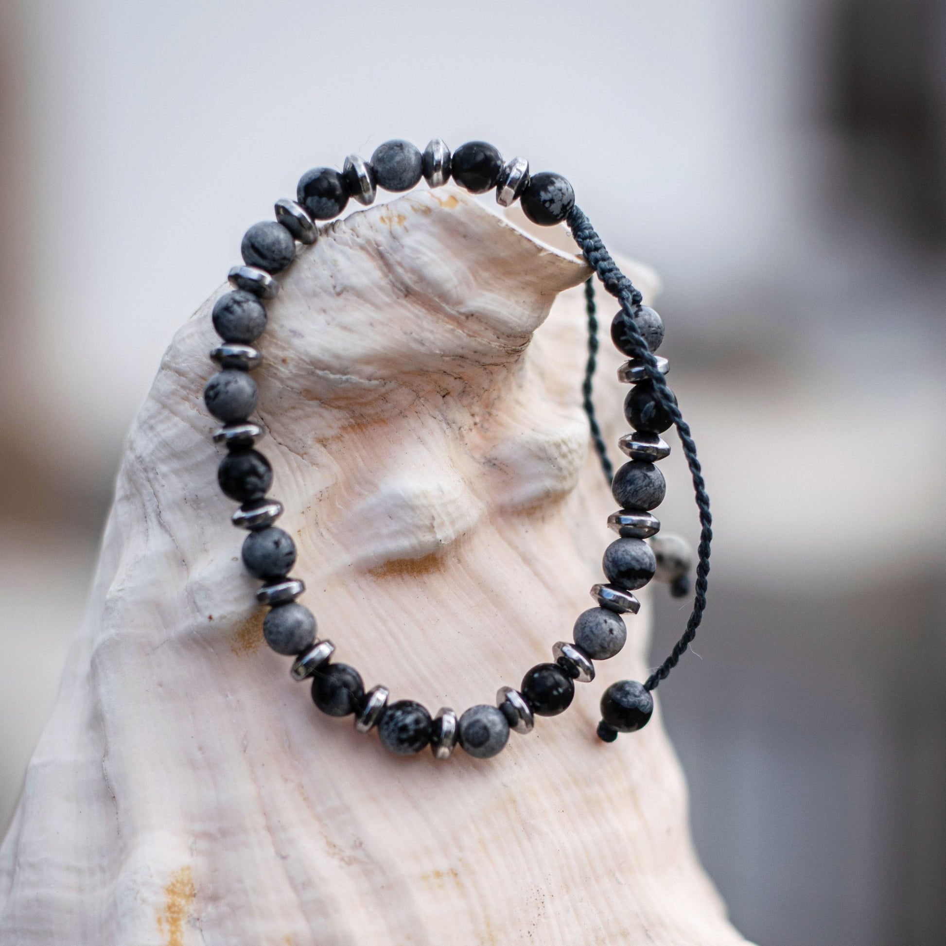 Iron Frost, - Art Anna MacrameBracelet