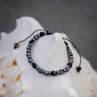 Iron Frost, - Art Anna MacrameBracelet