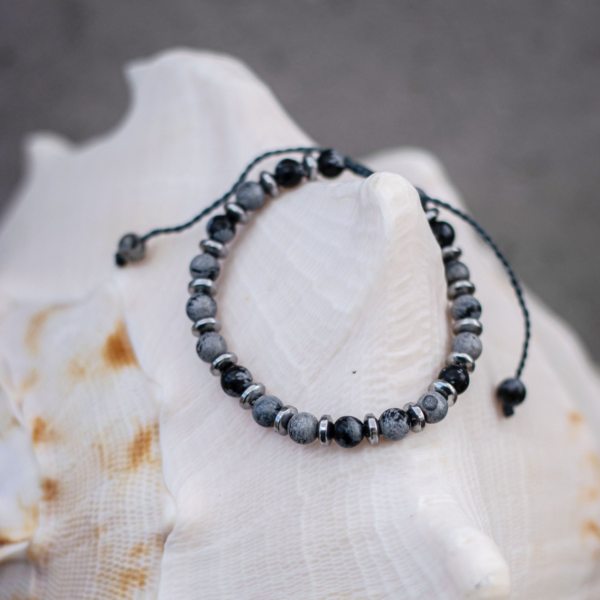 Iron Frost, - Art Anna MacrameBracelet