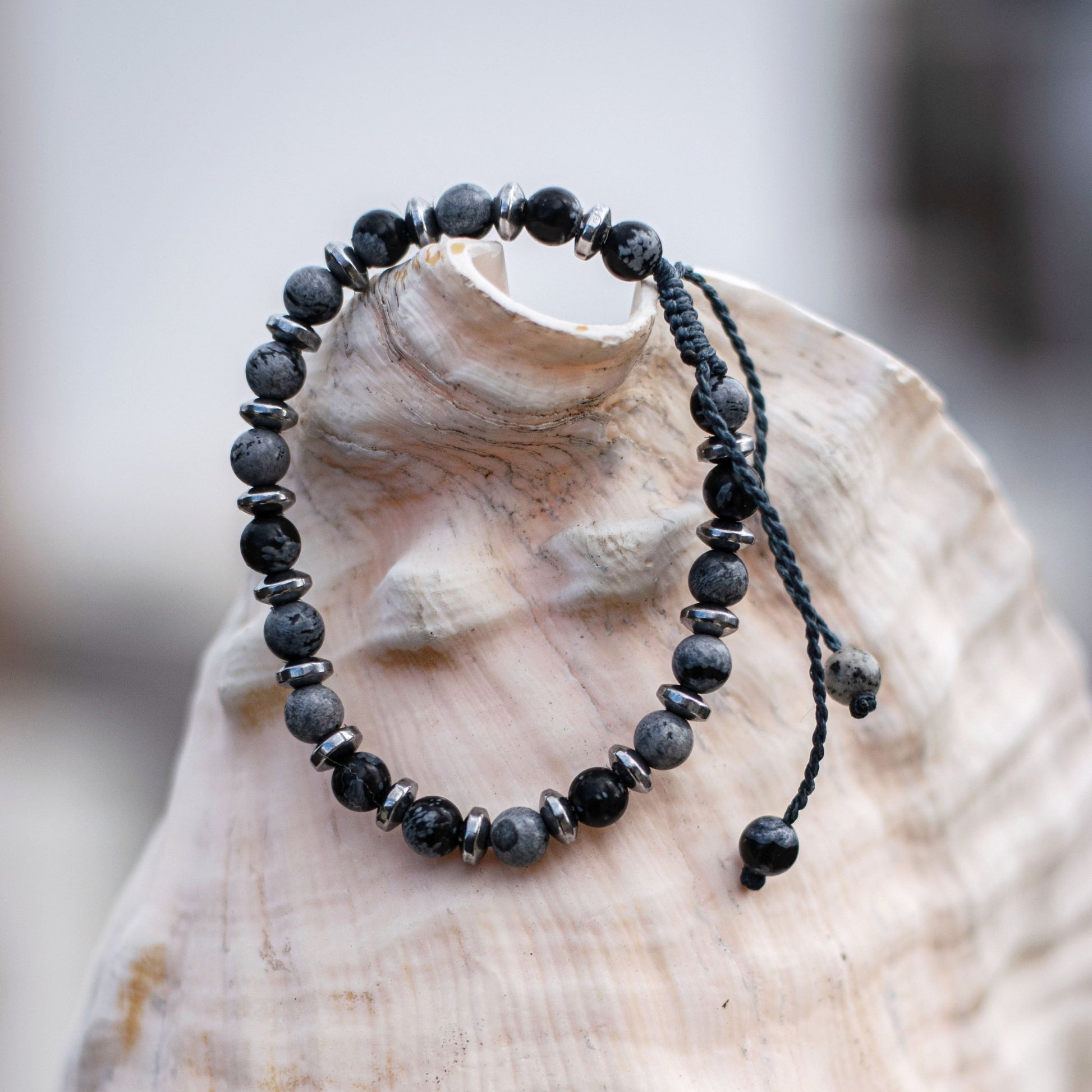 Iron Frost, - Art Anna MacrameBracelet