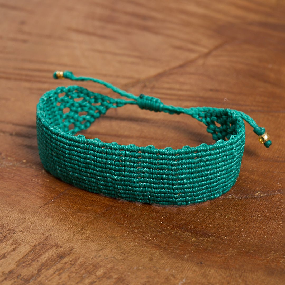 Lagoon - Art Anna MacrameBracelet