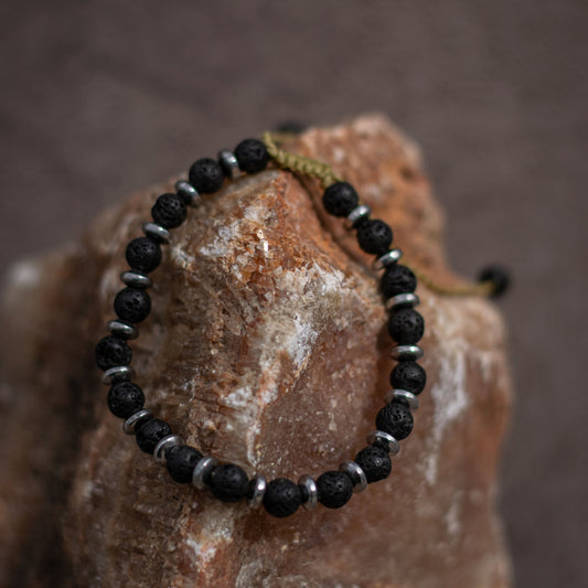 Lava Βracelet - Art Anna MacrameBracelet