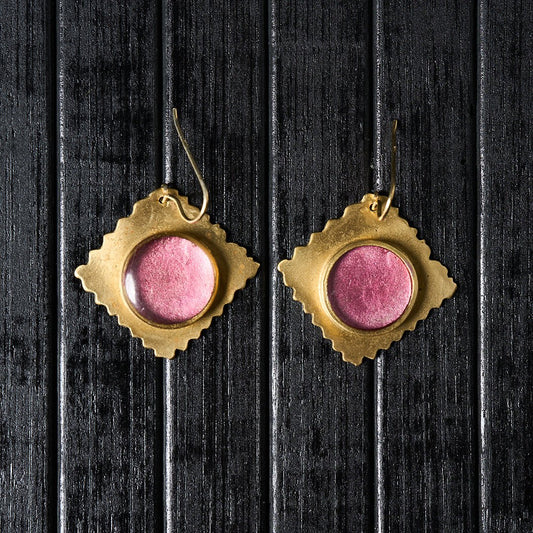 Mary Pink - Art Anna MacrameEarrings