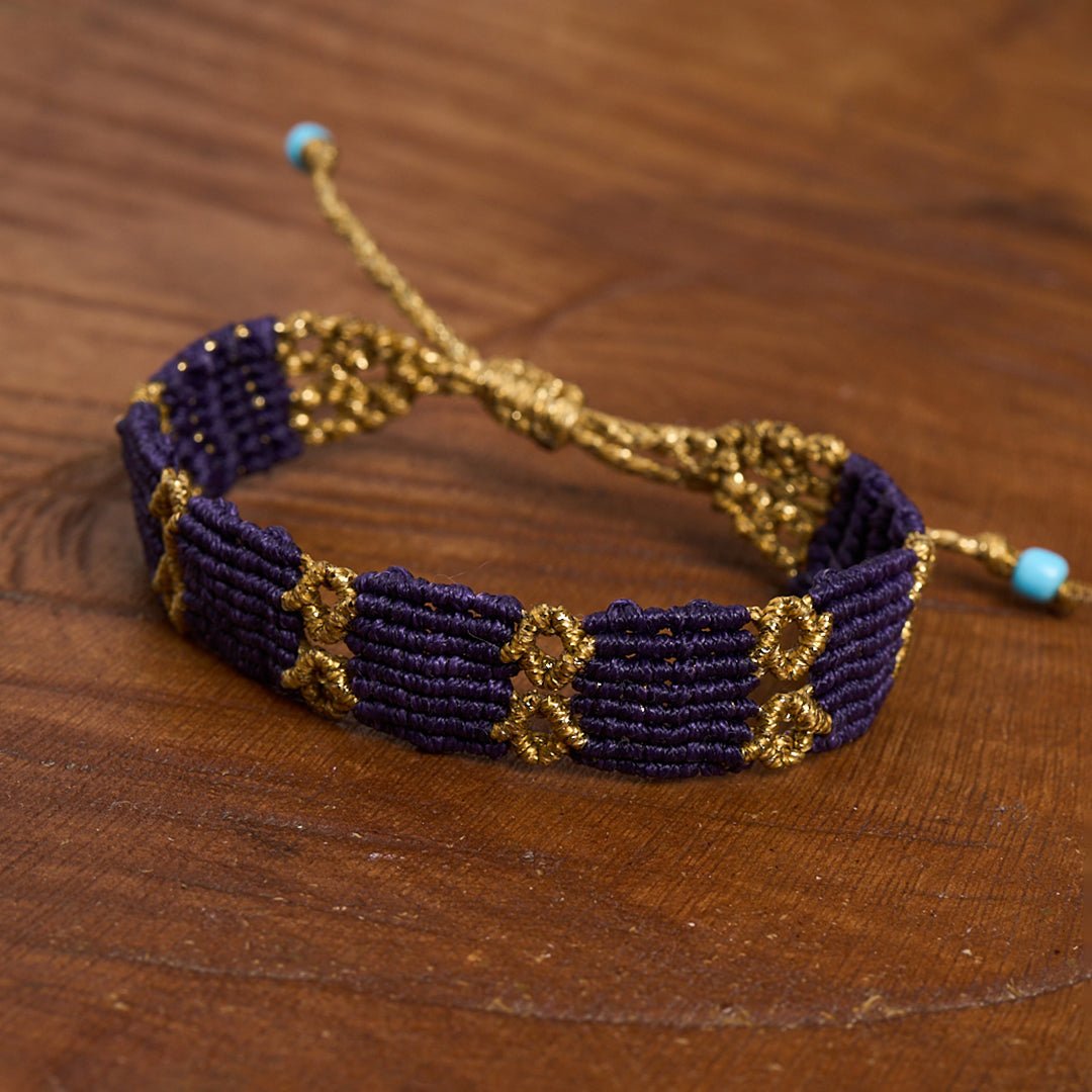 Nebula - Art Anna MacrameBracelet