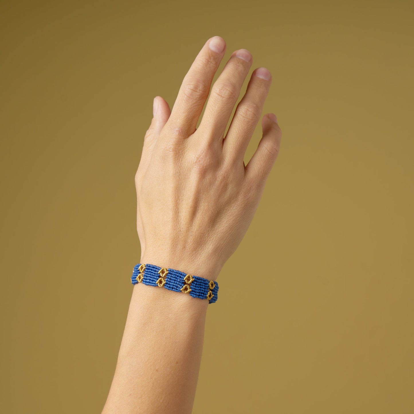 Royal Azure - Art Anna MacrameBracelet