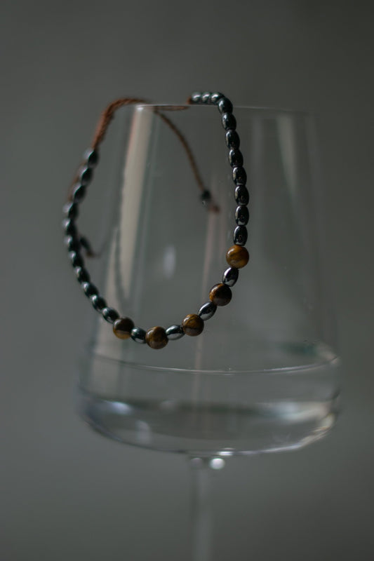 Tiger Eye Bracelet - Art Anna MacrameBracelet