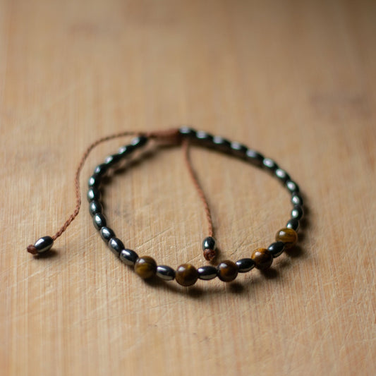Tiger Eye Bracelet - Art Anna MacrameBracelet