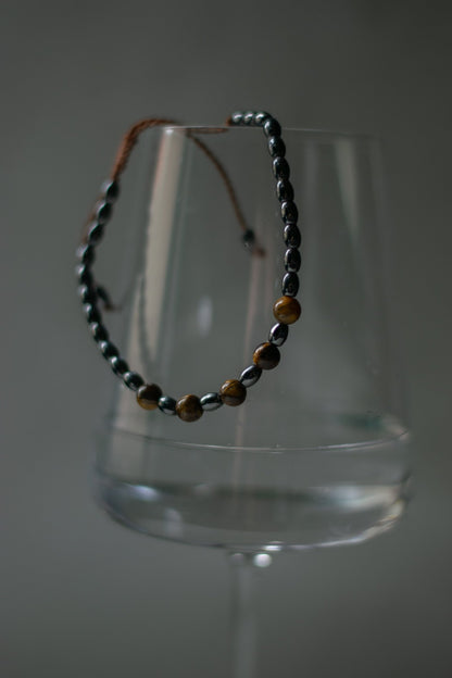 Tiger Eye Bracelet - Art Anna MacrameBracelet