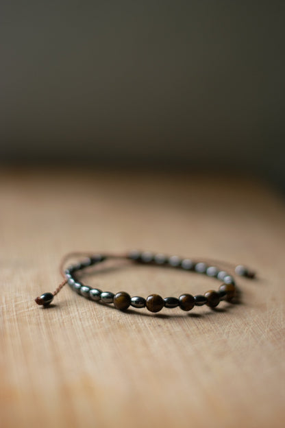 Tiger Eye Bracelet - Art Anna MacrameBracelet